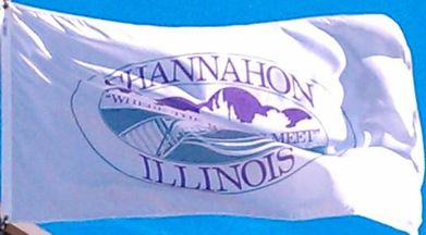 [Channahon, Illinois flag]