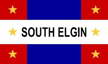 [South Elgin, Illinois flag]