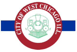 [West Chicago, Illinois flag]