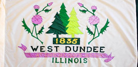 [West Dundee, Illinois flag]