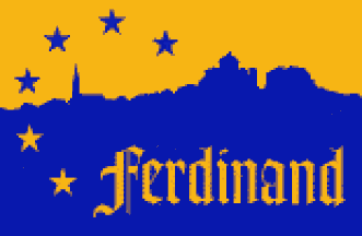 [Flag of Ferdinand, Indiana]
