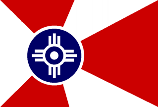 [Wichita, Kansas flag]