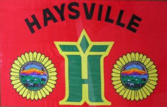 [Flag of Haysville, Kansas]