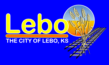 [Flag of Lebo, Kansas]