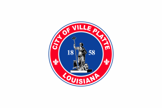 [Flag of Ville Platte, Louisiana]