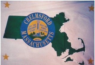 [Flag of Chelmsford, Massachusetts]