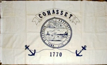 [Flag of Cohasset, Massachusetts]