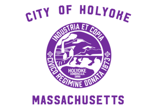 [Flag of Holyoke, Massachusetts]