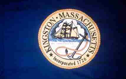 [Flag of Kingston, Massachusetts]