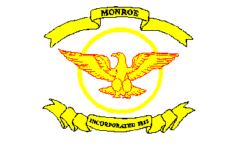 [Flag of Monroe, Massachusetts]