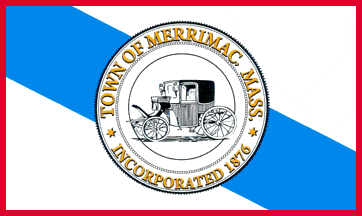 [Flag of Merrimac, Massachusetts]