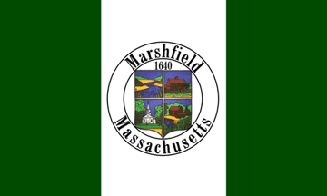 [Flag of Marshfield, Massachusetts]