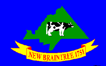 [Flag of New Braintree, Massachusetts]