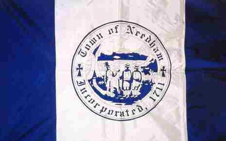 [Flag of Needham, Massachusetts]