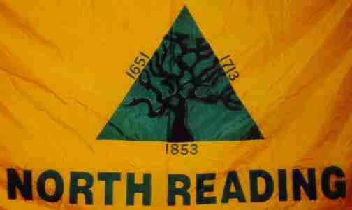 [Flag of North Reading, Massachusetts]