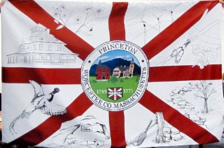 [Flag of Princeton, Massachusetts]
