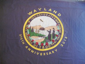 [Flag of Wayland, Massachusetts]
