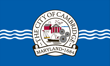 [Flag of Cambridge, Maryland]
