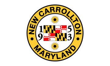 [Flag of New Carrollton, Maryland]