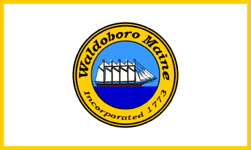 [Flag of the Town of Waldoboro, Maine]
