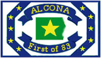 [Flag of Alcona County, Michigan]