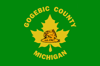 [Flag of Gogebic County, Michigan]