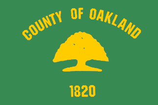 [Flag of Oakland County, Michigan]