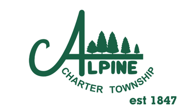 [Flag of Alpine Township, Michigan]