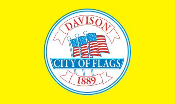 [Flag of Davison, Michigan]