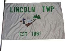 [Flag of the Lincoln Township, Michigan]