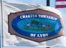 [Flag of Lyon Township, Michigan]