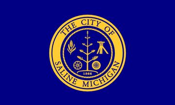 [Flag of Saline, Michigan]