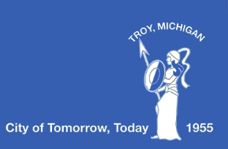 [Flag of Troy, Michigan]