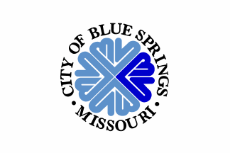 [flag of Blue Springs, Missouri]
