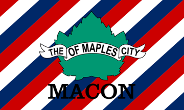 [flag of Macon, Missouri]