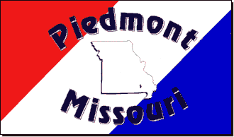 [flag of Piedmont, Missouri]