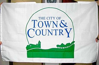 [flag of Town and Country, Missouri]