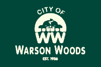 [flag of Warson Woods, Missouri]