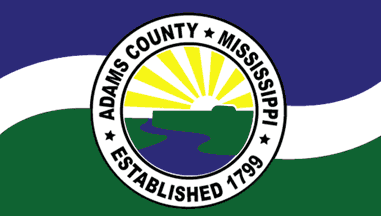 [flag of Adams County, Mississippi]