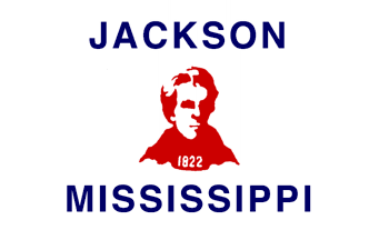 [old flag of Jackson, Mississippi]