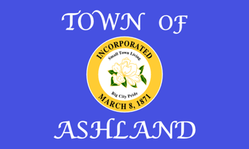 [flag of Ashland, Mississippi]