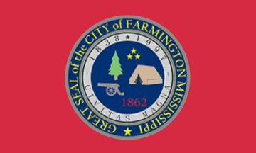 [flag of Farmington, Mississippi]