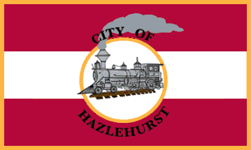 [flag of Hazlehurst, Mississippi]