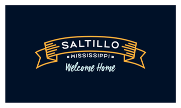 [flag of Saltillo, Mississippi]