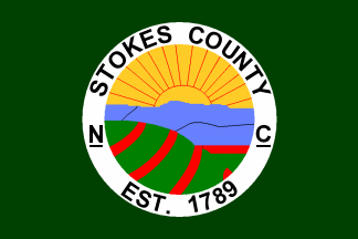[flag of Stokes County, North Carolina]
