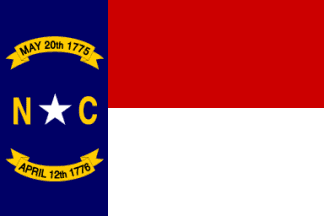 [Flag of North Carolina]