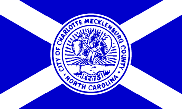 [flag of Charlotte-Mecklenburg County, North Carolina]