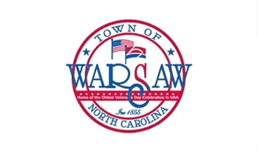 [flag of Warsaw, North Carolina]