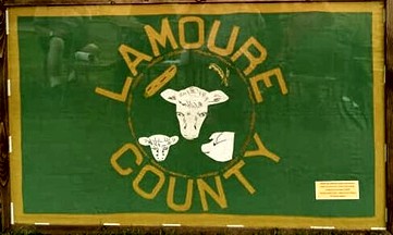 [Flag of LaMoure County, North Dakota]