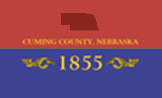 [Flag of Cuming County, Nebraska]